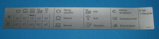 Programm Infor. Etikett Atag D5230 De