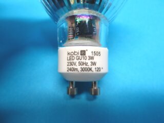 Led-Glühbirne Gu-10 3w 230V