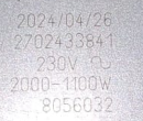 Strahlheizkörper EGO 120/180MM 7001700W 230V #5317828