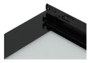 Türglas aussen FS60G 500 6-255 9005 verklebt
